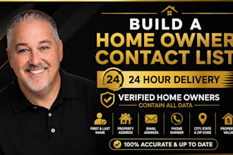 deliver a list of home owner leads USA