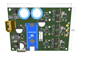 design schematic bldc motor control, arduino, ev bms, inverter, smps pcb circuit