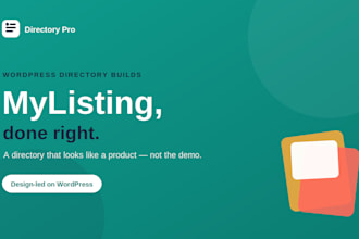 build and customize your mylisting directory website on wordpress