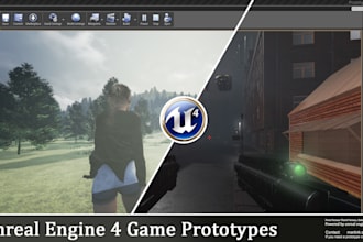 help you prototype your dream game in unreal engine 4 or 5