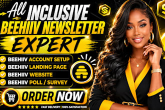 design beehive newsletter website beehiiv landing page beehiiv website design