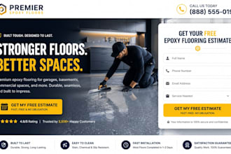 build construction website epoxy flooring website hvac, roofing flooring website
