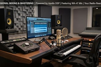 professionally mix and master your song, vocals, and beats