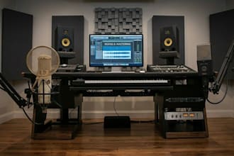 clean audio and remove background noise professionally