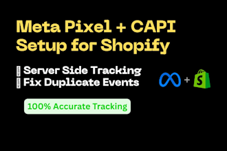 setup meta pixel and capi for shopify store