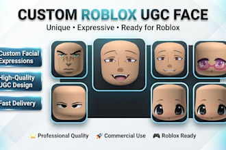 create custom roblox ugc face designs for your avatar or game