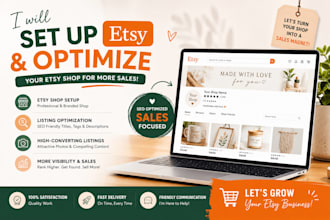optimize etsy SEO listings for traffic and sales