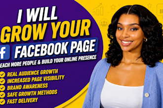 grow facebook organic, instagram and tiktok followers and engagement