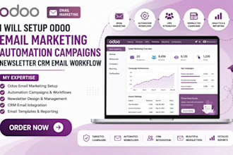 setup odoo email marketing automation campaigns newsletter crm email workflow