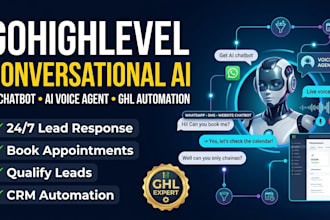 setup gohighlevel conversational ai ghl ai chatbot voice ai agent automation