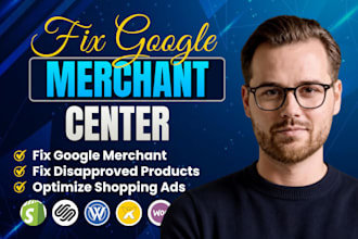 fix google merchant center suspension, misrepresentation and shopping ads issues