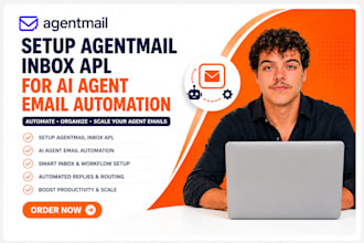 setup agentmail inbox apl for al agent email automation