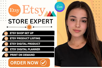 do etsy digital product design on etsy shop etsy shop setup  etsy seo listing