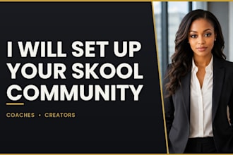 setup skool online community skool course creation community manager for coaches