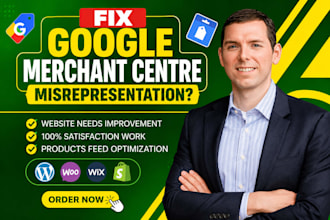 fix google merchant center suspension, approved product feed and setup