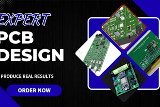 design custom iot pcb, sensor pcb and multilayer pcb ready for manufacturing