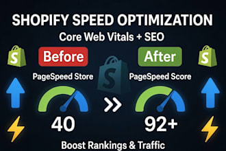 do shopify speed optimization improve core web vitals shopify SEO to boost