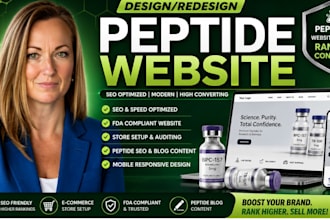 do peptide label design product label design peptide vial label with 3d mockup