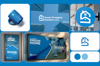 design logo and brand identity for realtor,  real estate business