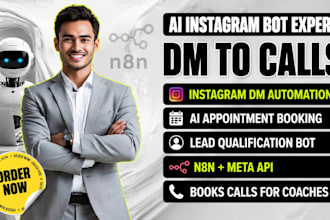 build an ai instagram dm bot that books calls for coaches