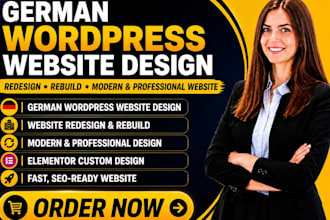 design german wordpress redesign rebuild german website german website design