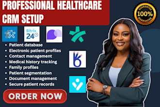setup healthcare crm ecp trevella midexpro nimble bigin carepatron thryv