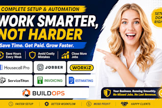 setup housecall pro jobber workiz servicetitan invoicing estimating buildops
