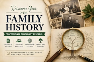 genealogy research for your family tree