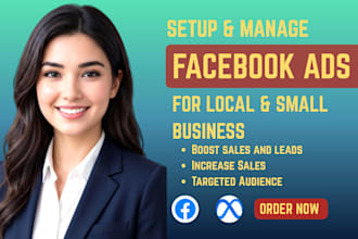 setup and manage facebook ads for local and small business