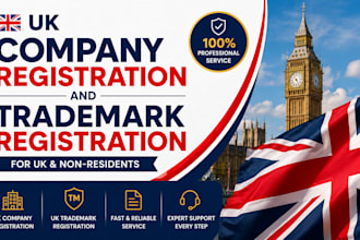 do UK ltd company registration UK trademark registration and business compliance