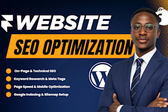 do onpage technical seo optimization for framer webflow shopify wix website