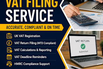 do UK company accounts UK vat return ct600 and UK tax return