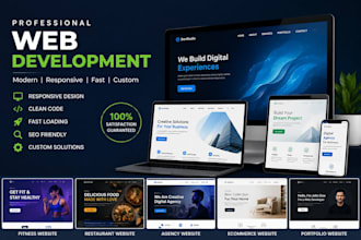 develop a premium responsive website ai
