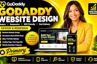 godaddy website design godaddy website redesign develop godaddy website godaddy