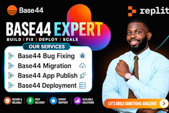 base44 expert base44 bug fixing migration base44 app publish base44 deployment