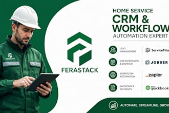 do servicetitan jobber CRM lead management dispatch workflow automation