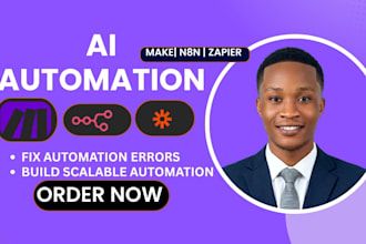 build make com automation fix make com ai CRM automation n8n automation zapier