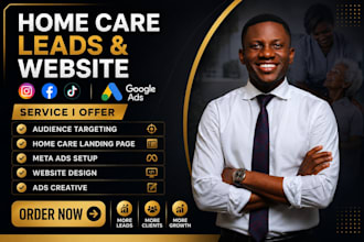generate home care leads with facebook ads for home care agencies