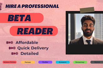 beta read your book