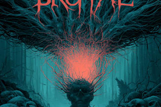 draw brutal horror darkart for metal band album cover