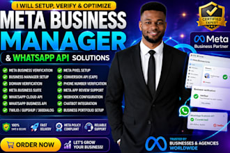 fix meta business verification, whatsapp api and domain verification