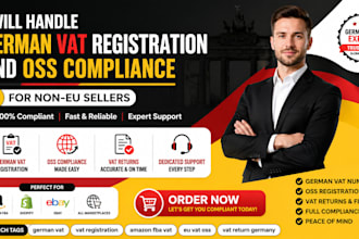 handle and register your german vat id for amazon fba, shopify, and ebay sellers