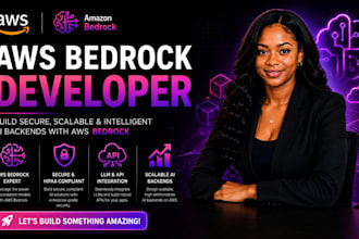 be AWS bedrock developer AWS llm AWS bedrock API hipaa compliant AWS ai backend