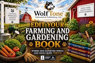 edit your farming and gardening book
