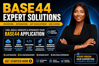 base44 migration base44 expert base44 integration app vibe coding expert
