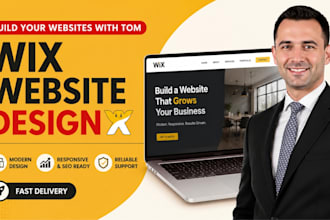 wix website design wix landing page redesign wix website development
