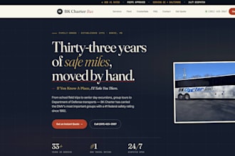 build you a clean professional website for your small business