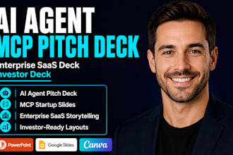 create ai agent mcp pitch deck enterprise saas investors deck investor deck