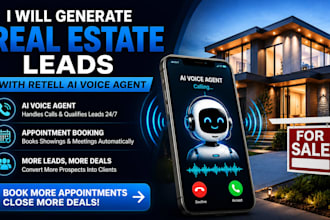 generate real estate lead realtor lead with retell ai voice agent ai automation