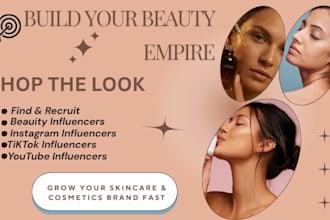 recruit real skincare beauty influencers to grow your brand